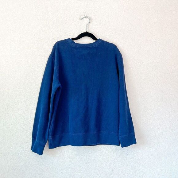 Polo Ralph Lauren Boys Blue Ribbed Crewneck Sweater, Size M - Picture 3 of 4